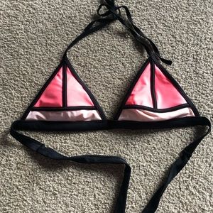 Geometric style bikini top